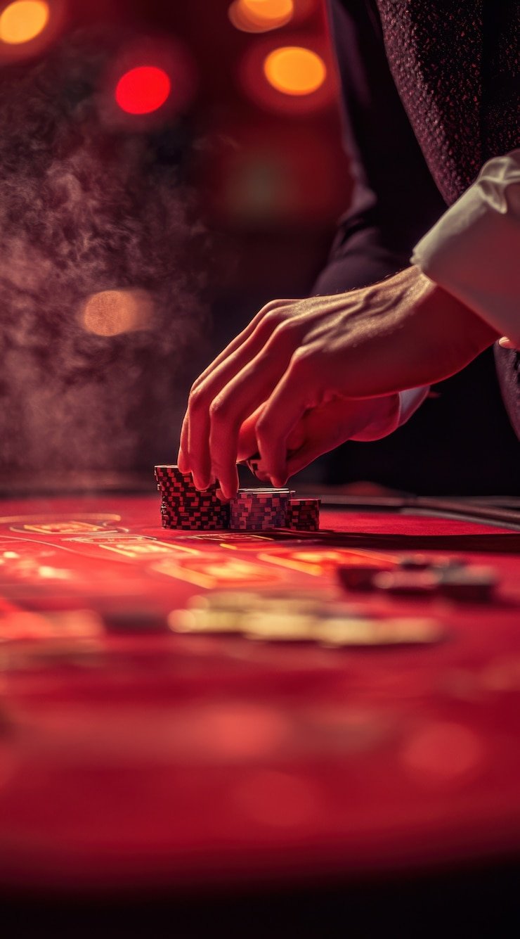 Ilustrasi keamanan data pengguna dengan enkripsi digital di platform hiburan sports dan casino